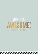 You are awesome | wenskaarten
