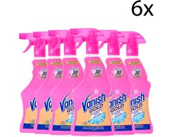 Vanish Oxi Action Gold Tapijt Vlekverwijderaar Spray - 500ml x6