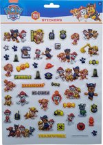 Bubbel-stickers "Paw Patrol" +/- 50 Stickers