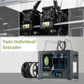 Printer 3D Bresser - T-REX² -Avec 2 extrudeuses - Impression en 2 couleurs