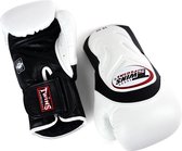 Twins Special™ - bokshandschoen - BGVL-6 - WIT/Zwart -16oz