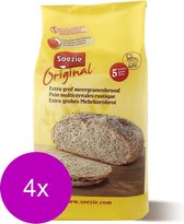 Soezie Original Extra Grof Meergranenbrood - Bakproducten - 4 x 2.5 kg