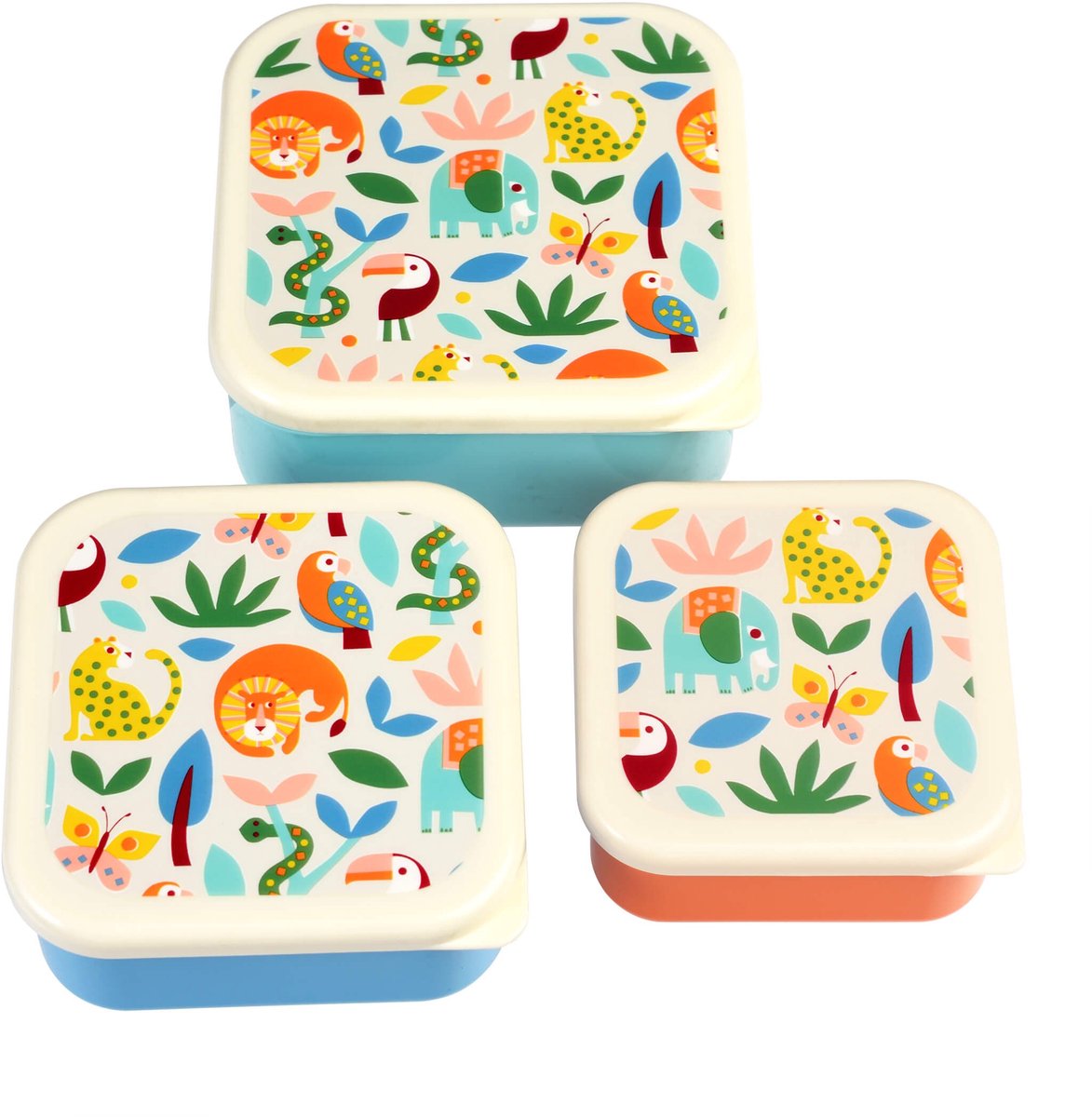 Rex London - Snackboxen 'Wild Wonders' (Set van 3)