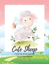 Cute Sheep Coloring Book for Kids