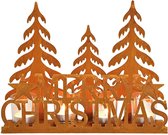 Kerst - Kerstdecoratie - Kerstdagen - Waxinelichthouder "Merry Christmas"