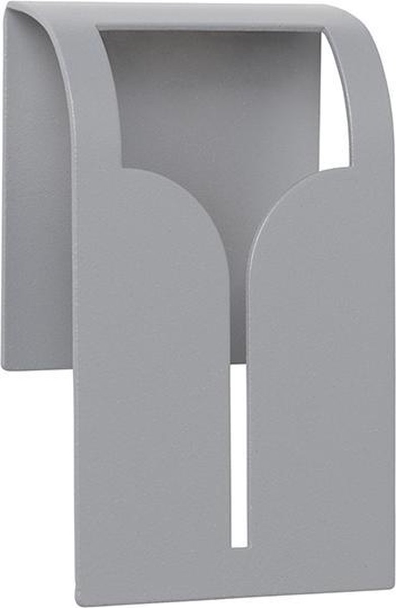 Blomus BOGO handdoekhaak zelfklevend (Sharkskin) set/4