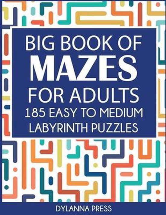 Big Book of Mazes for Adults - cover