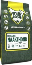 Senior 3 kg Yourdog mexicaanse naakthond hondenvoer