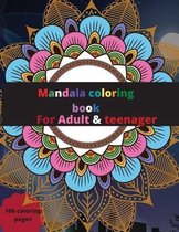 Mandala coloring book for Adult & kids