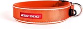 EzyDog Neo Classic Hondenhalsband - Halsband voor Honden - 34-38cm - Oranje