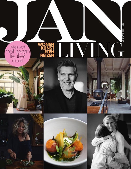 roem Baron Bibliografie JAN Living editie 1 2021 - tijdschrift - wonen - kunst - recepten - tuin en  balkon | bol.com