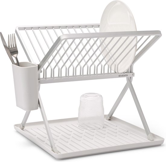 Brabantia SinkSide Afdruiprek - Inklapbaar - Compact - Light Grey