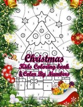 Christmas Kids Coloring Book & Kids Color By Numbers