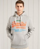 Superdry Vintage Label Tri Heren Hoodie - Maat S