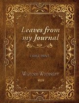 Leaves from My Journal - Large Print