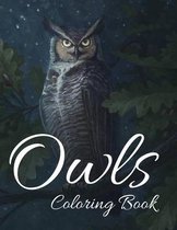 Owls Coloring Book: Owls Coloring Book for Adults, Teens, Girls, Boys ( Best Gift )