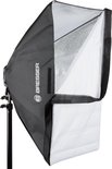 Kit Lumière Continue BRESSER BR-2845 - 2 Softboxes LED 25W, Trépieds Réglables - Pour Photo/vidéo Produit Et Portrait - 12
