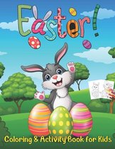 Easter Coloring and Activity Book for Kids