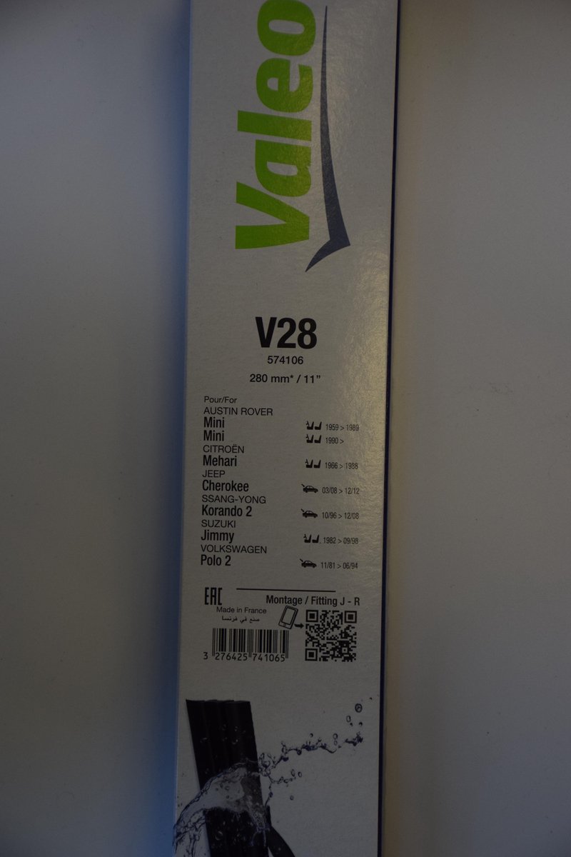 Valeo ruitenwisser Silencio V28 voorzijde – foto 5