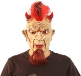 Latex masker Mohawk Devil