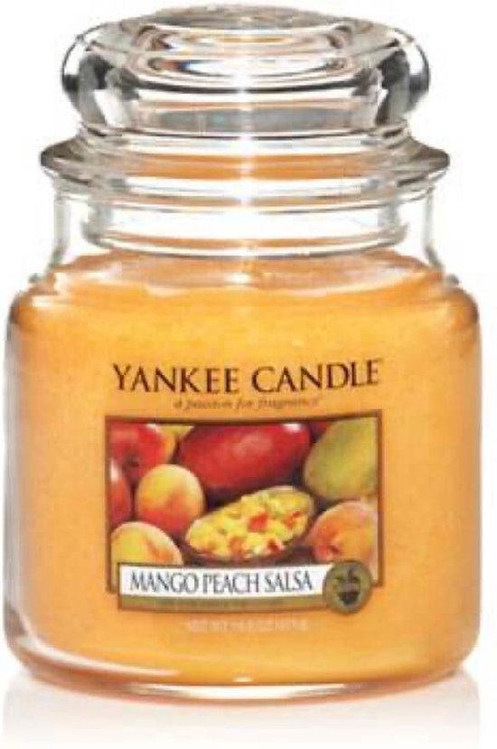 Yankee Candle Mango Peach Salsa Medium Jar