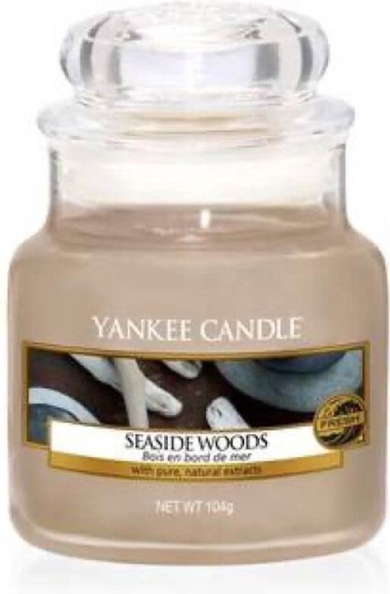 Yankee Candle Geurkaars Small Seaside Woods - 9 cm / ø 6 cm