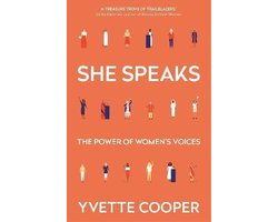 Omslag van She Speaks