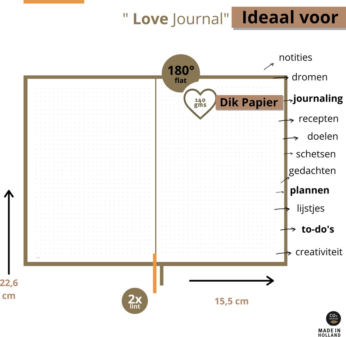 Journal d'amour Purpuz - Bullet Journal