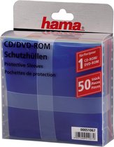 Hama Cd/Dvd-Rom Papieren Sleeves - 50 Stuks