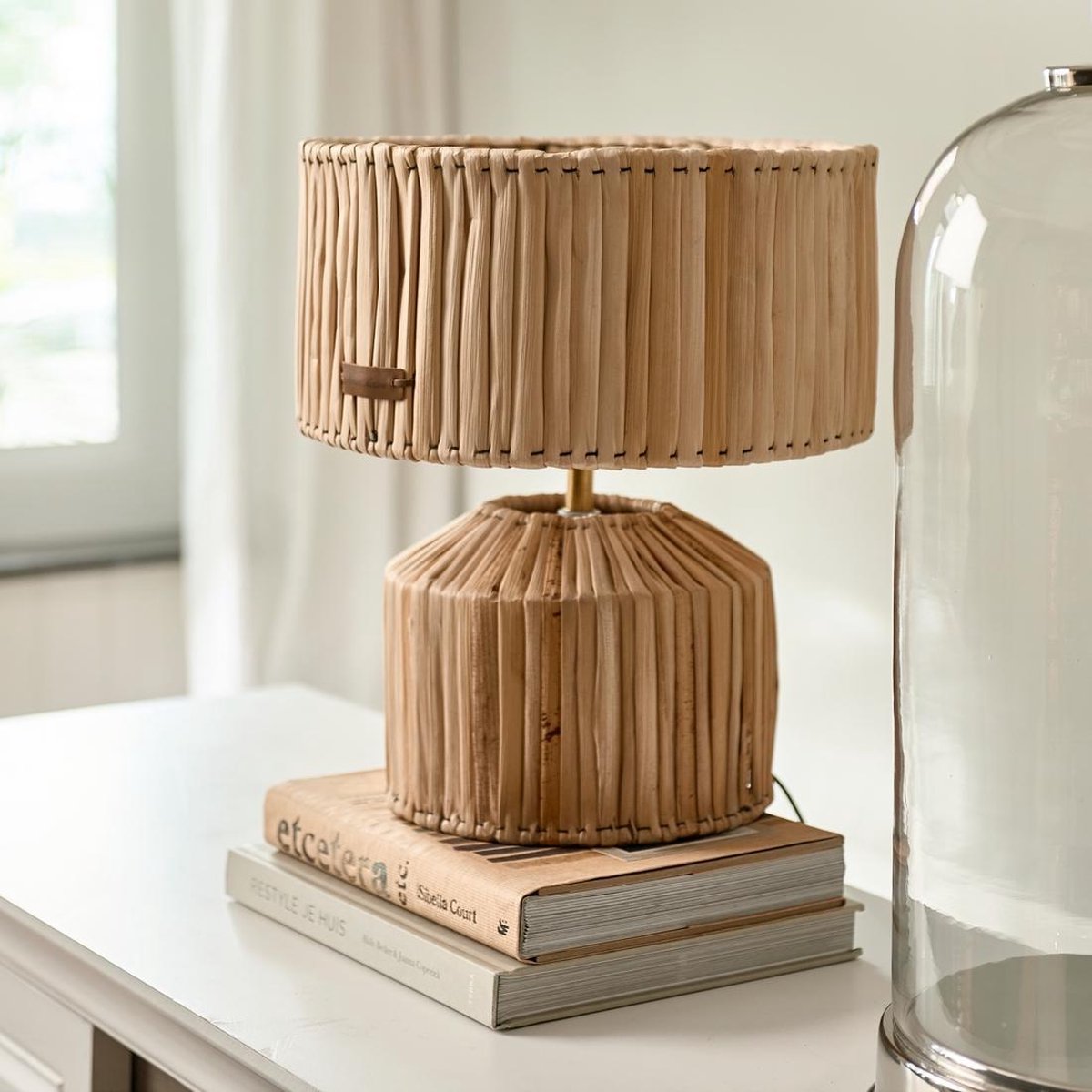 banana leaf table lamp