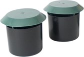 Orange85 Slakkenval - Pot - 2 Stuks - 10x9 cm - Tuin - Ongedierte