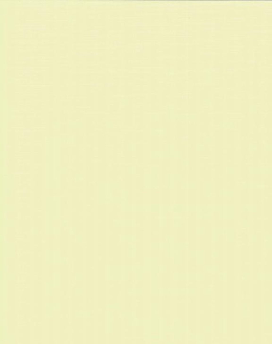 20 Linnen kaarten papier - A5 - Lichtgeel - Cardstock - 21 x 14,8cm - 240 grams - karton