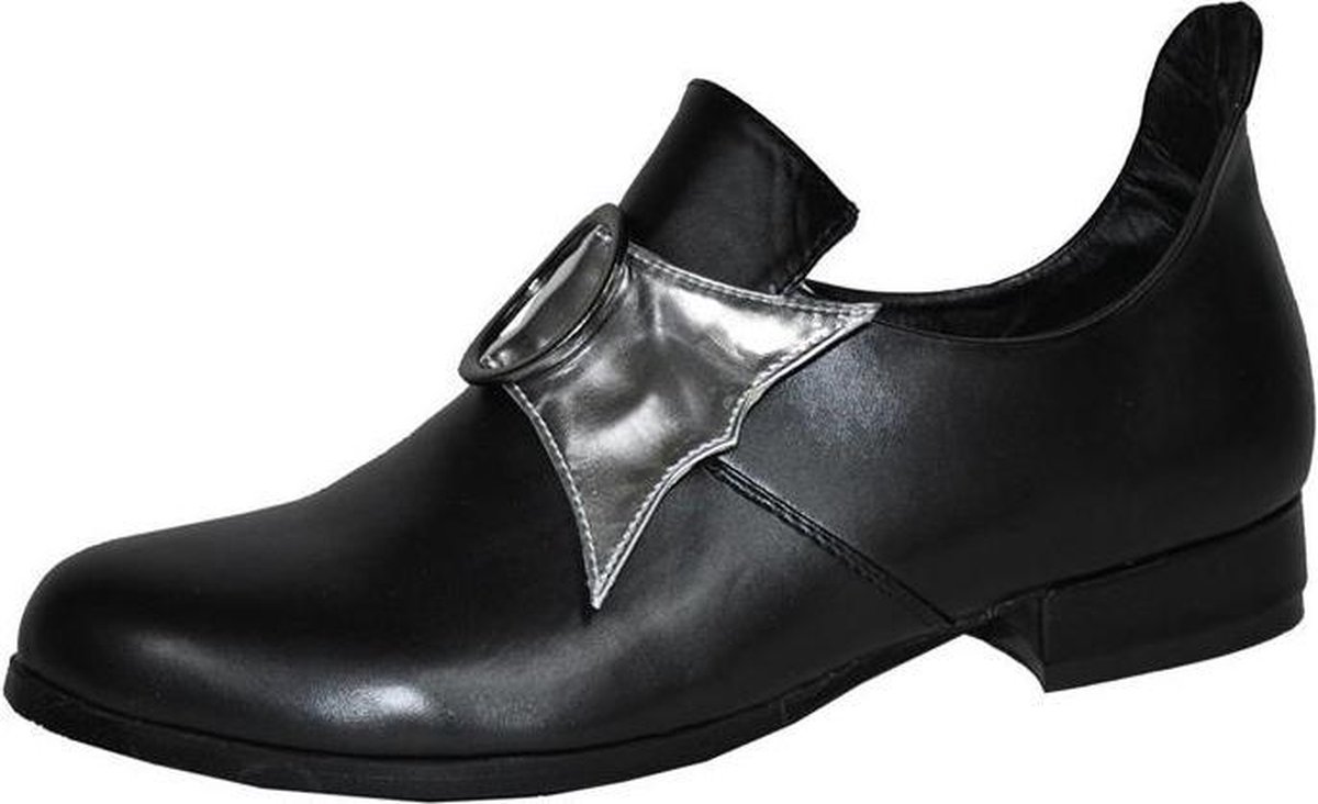 Zwarte prins schoenen Gardeschuhe Middeleeuwse schoenen maat 40-41 | bol.com
