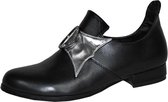 Zwarte prins schoenen Gardeschuhe Middeleeuwse schoenen maat 40-41