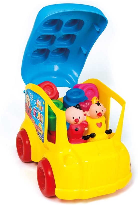 Baby Clemmy - Bumba Schoolbus - Bumba Speelgoed - Stapelblokken - Baby Blokken - 1-3 Jaar