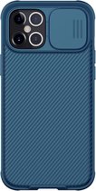 Hoesje geschikt voor iPhone 12 Pro Max - CamShield Pro Armor Case - Blauw