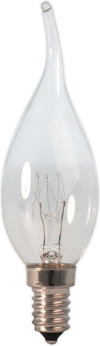 20 stuks - Calex - Kaarslamp - TIP - 10W E14 Helder 55 lumen 2700K/