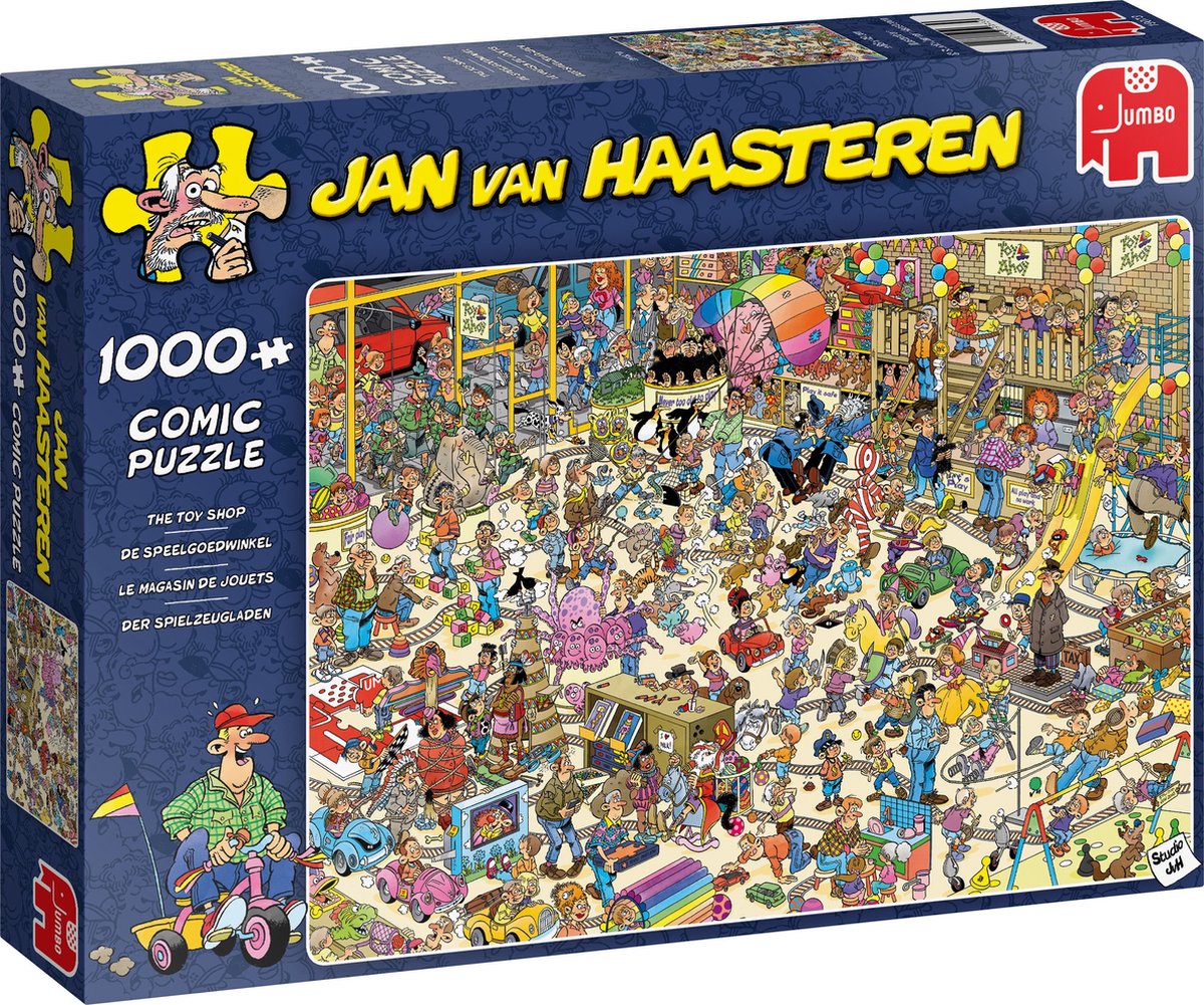 Jan van Haasteren De Speelgoedwinkel puzzel - 1000 stukjes | bol.com