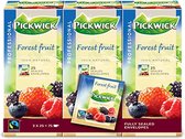 Thee pickwick fair trade forest fruit 25x1.5gr | Omdoos a 3 pak x 25 stuk | 3 stuks