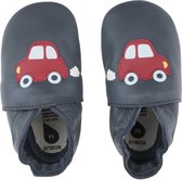 Bobux Soft Soles - Baby Slofjes Leer - Navy Red Racing Car - Maat 20