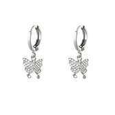 Yehwang, Flying Diamonds, oorbellen, zilver