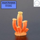 Koraal Aquarium Decoratie - Ornament - Nep Koraal - Oranje - S
