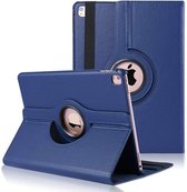 Rotatie Cover Book Case - Apple iPad Pro 12.9 inch (2020) - 360° draaibaar - Donker blauw