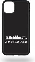 Amsterdam black and white Telefoonhoesje - Apple iPhone 11 Pro Max
