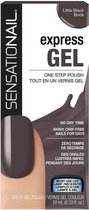 Sensationail Express Gel Nail Polish - Little Black Book