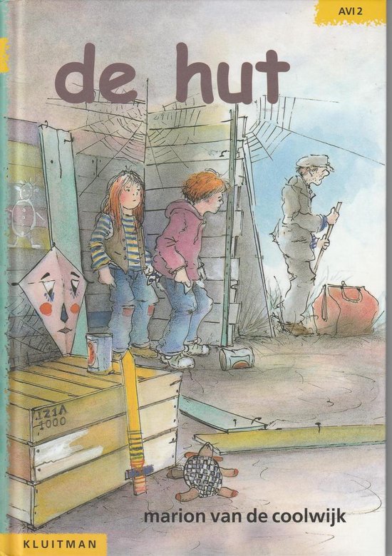 Cover van het boek 'De hut' van Marion van de Coolwijk