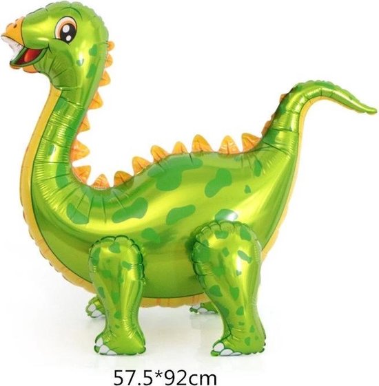 Folieballon dino T-rex STEGOSAURUS , dinosaurus, draak 57x92cm kindercrea