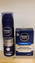 BodyBeautySkinCare - Nivea men - Hydraterend scheerschuim - post shave balm