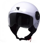 Motocubo jeko jethelm | wit | maat XL