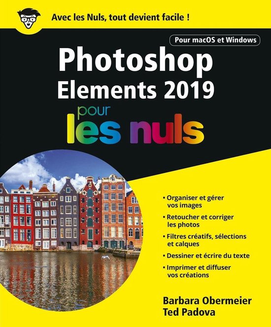 Photoshop Elements 2019 Pour les nuls - cover